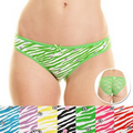 Angelina Ladies Zebra Print Underwear